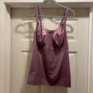 Ruby Ribbon 46 Lace Cami Plum